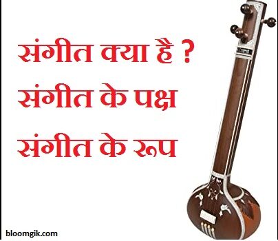 संगीत (Sangeet) क्या है ?