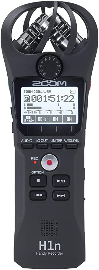 Zoom H1n Handy Recorder for youtube