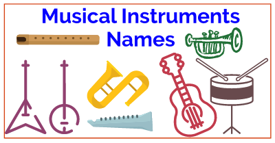 Musical Instruments In Hindi