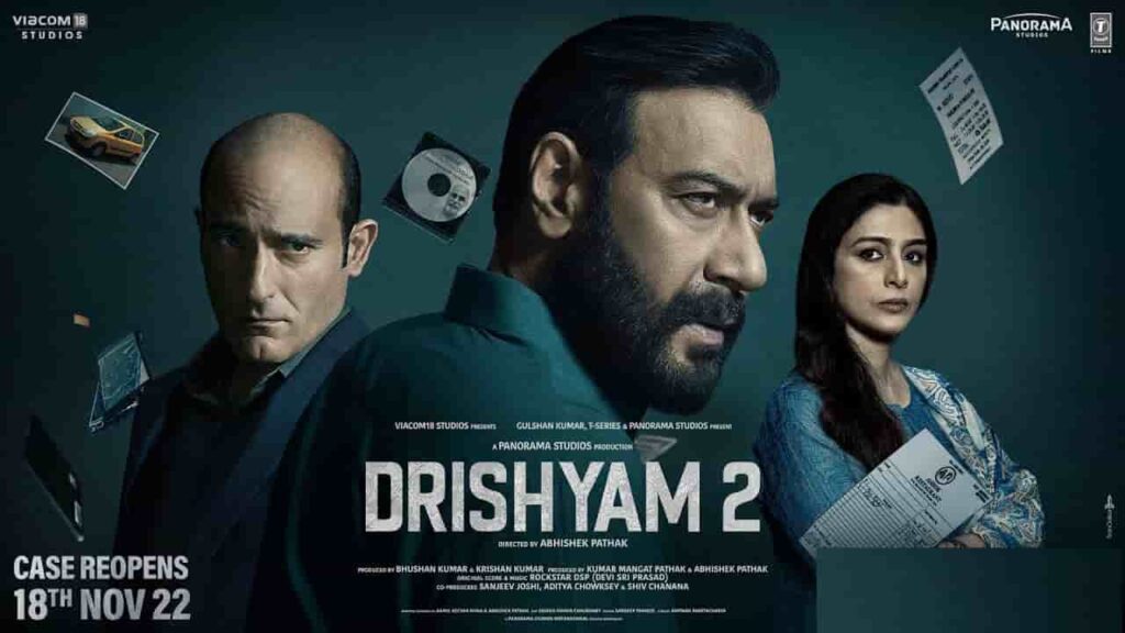 Ajay Devgn Drishyam 2 Movie Download - 360p, 480p, 720p, 1080p, HD