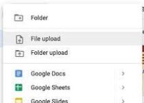 How to upload a video on google drive ?