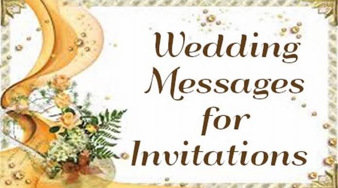 Daughter Wedding Invitation Message