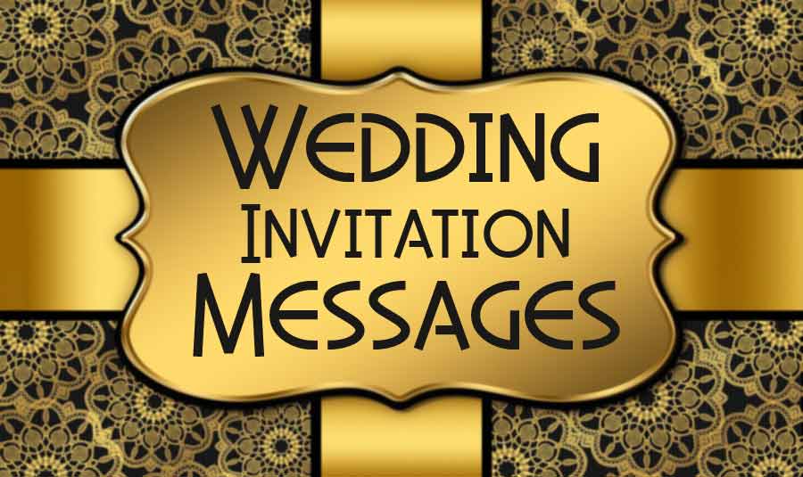 Marriage Invitation Message on Whatsapp