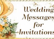 Son Wedding Invitation Message