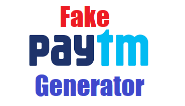 Fake Paytm Screenshot Generator