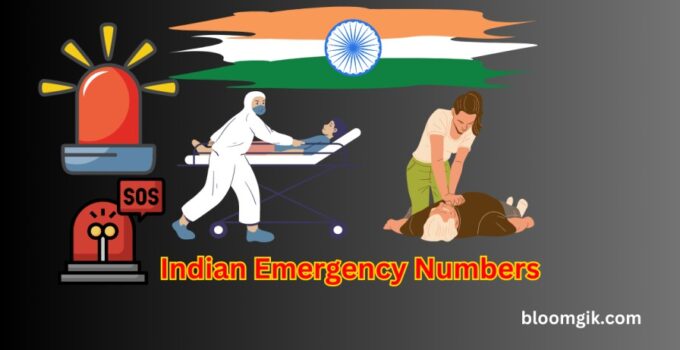 Indian Emergency Numbers