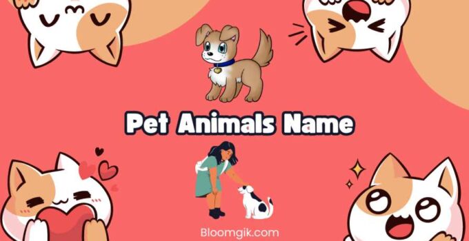 Pet Animals Name