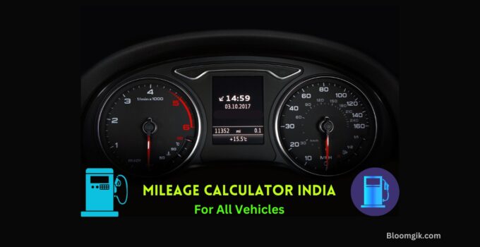 Mileage Calculator India