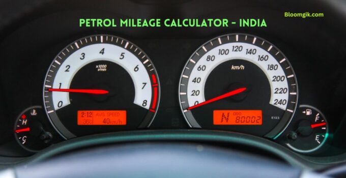 Petrol Mileage Calculator - India